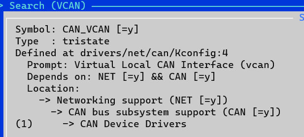 VCAN Config path