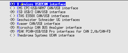 kvaser_pci Interface